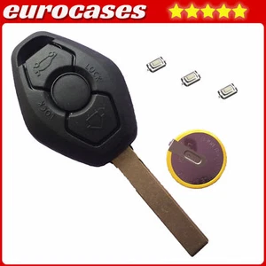 KN13 KIT COMPLETO REPARACION LLAVE FUNDA CARCASA BMW E46 3 5 7 Z3 E38 E39 E60 - Imagen 1 de 4