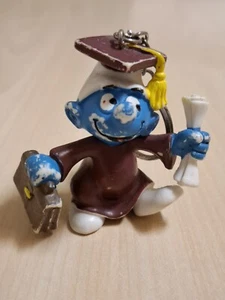 Schleich Schlumpf Absolvent 20130 Schüler Abschluss Peyo 1981 Portugal Nr 1 - Bild 1 von 8