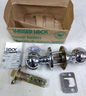 Juego de perillas Weiser Lock York RL ADJ 5101 NAC 100 Y 26 BX Foto 1 de 4