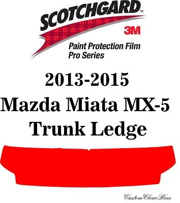 Película de protección de pintura 3M Scotchgard serie Pro 2013 2014 2015 Mazda Miata MX-5  Foto 1 de 3