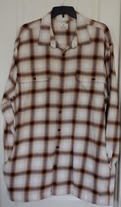 Herren Big and Tall Mutual Weave mittelschwere Hemdjacke Größe 3XLT Taschen Knöpfe - Bild 1 von 18
