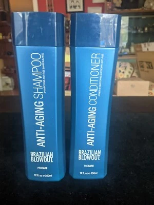 Brazilian Blowout Anti Aging Shampoo & Conditioner 12 Oz - DUO - Image 1 of 2