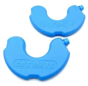 2x CAT MATE ICE PACKS REPLACEMENT OR SPARE FOR C300 AUTOMATIC FEEDERS - NEW - Picture 1 of 3