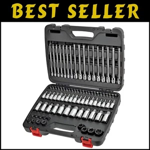 Premium 84-Piece Hex & Torx Set Made with S2 & CrV Steel - Corrosion Resistant - Picture 1 of 10