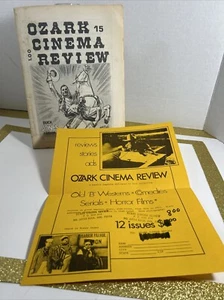 Fanzine 1976 Ozark Cinema Review Vol 2 # 15 recuerdos de película-Buck Jones & Silver - Imagen 1 de 17