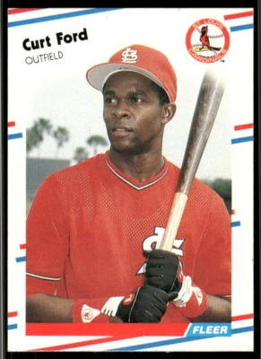 1988 Fleer #32 Curt Ford - Image 1 of 2