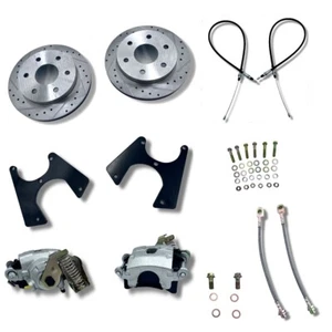 1971-87 K5 Blazer & Jimmy Rear Disc Brake Conversion Kit W E-Brake 6 Lug - Picture 1 of 6
