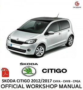 SKODA CITIGO 2012/2017 WORKSHOP MANUAL - REPAIR SERVICE - WIRING DIAGRAMS - ENG - Picture 1 of 6