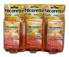 Nicorette Gum Fruit Chill - 4mg 20 Pieces Each Lot of 3 Exp 01/2025+ Sealed