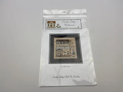 Country Cottage Needleworks La Boutique patrón de punto de cruz contado 7P Foto 1 de 3