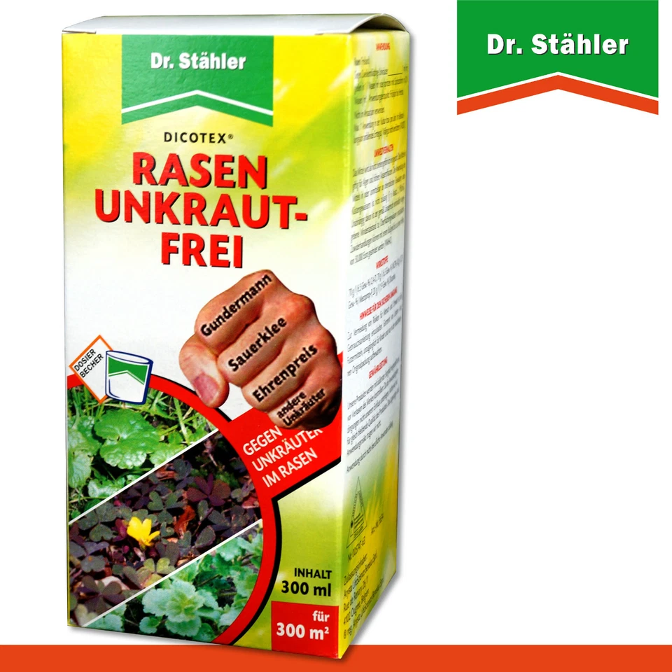 Dr. Stähler Dicotex Rasen Unkrautfrei Unkrautvernichter - 300ml