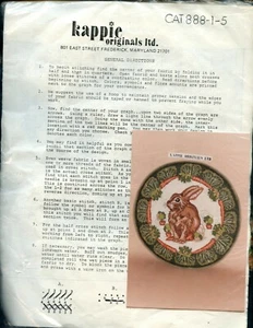 Kappie Original ltd Needlework Kit CAT 888-1-5 Bunny and Carrots Sealed - Picture 1 of 3