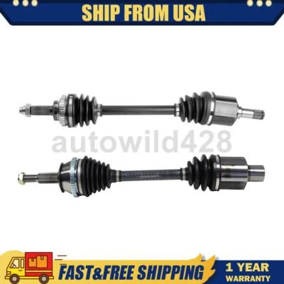 Conjunto de eje CV delantero de 2 piezas para Ford Aspire 1994 1995 1996 1997 Foto 1 de 4