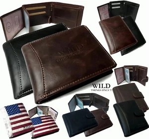 PV4* Portemonnaie Leder-Look Geldbörse Wild Things Geldbeutel Brieftasche unisex - Bild 1 von 49