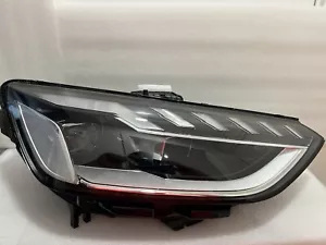 AUDI A4 B9 MATRIX LED HEADLIGHT RIGHT DRIVER SIDE 8W0941034E 2020 2021 2022 2023 - Picture 1 of 9