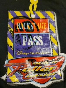 Aerosmith Walt Disney World Rock & Roll Roller Coaster MGM Studios Shirt L Rare - Picture 1 of 6