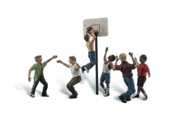 Woodland Scenics A2207 N Scale Shootin' Hoops - Image 1 of 4
