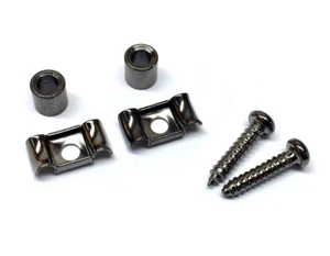 (2 PACK) Black Nickel Vintage Guitar String Guide Kit for Strat/Tele® SGWV-BN - Picture 1 of 2
