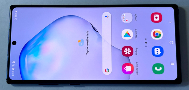 Samsung Galaxy Note 10 Plus Celular, Único Sim, 12GB + 256GB, 6.8 Screen,  Snapdragon 855, Usado, Desbloqueado, N975U1