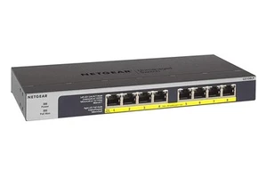 NETGEAR 8 Port PoE Switch (GS108LP) - Gigabit Ethernet Unmanaged Network Switch - Bild 1 von 6