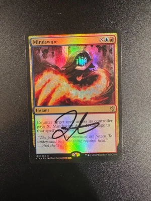 Mindswipe Khans of Tarkir Foil Signatures Unverified - Image 1 of 4