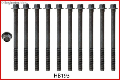Conjunto de parafusos de cabeça de cilindro para 91-02 Saturn SC1 SL SL1 SW1 HB193 - Imagem 1 de 4