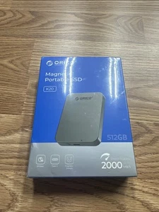 ORICO 512 Gb Magnetic Portable SSD - K20 New Sealed - Picture 1 of 5