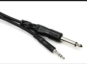 Hosa CMP-103 1/4" TS to 3.5mm TRS Cable - 3FT CABLE - NEW 3 Feet Patch - Picture 1 of 1