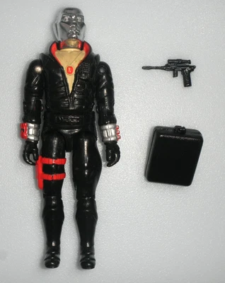 Cobra Destro v1 1983 100 % completo vintage G.I. Lote de figuras GI Joe 3,75 ARAH Foto 1 de 4