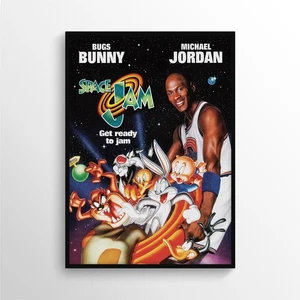 Space Jam 1996 - Impresión de póster de película - A3 A4 A5 - Decoración del hogar/arte de pared - Imagen 1 de 4