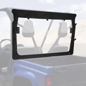 For Yamaha Rhino 450 600 700 78637 Kymvo UXV500 UTV Soft Rear Windshield Window - Picture 1 of 11