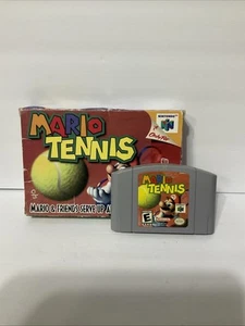 Mario Tennis (Nintendo 64 N64) - Auténtico - Probado - Caja - Sin Manual - Envío rápido - Imagen 1 de 8