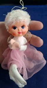 Vintage 1950's Pixie Angel Pink Tutu Knee Hugger Christmas *3FB - Picture 1 of 5