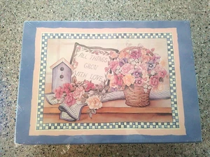 Rare New Seasons Things Grow With Love Briefpapier Set ? Laurie Korsgaden 2000 - Bild 1 von 2