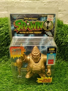 1996 McFarlane Toys Spawn Special Limited Edition CLOWN Gold NEW NIB - Picture 1 of 3