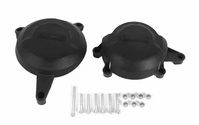 Fundas negras para carcasas de motor de carrera Honda CB500 1993-2003 Foto 1 de 4