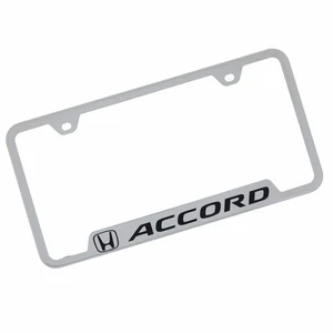 License Plate Frame for Honda Accord (Chrome) - Picture 1 of 5