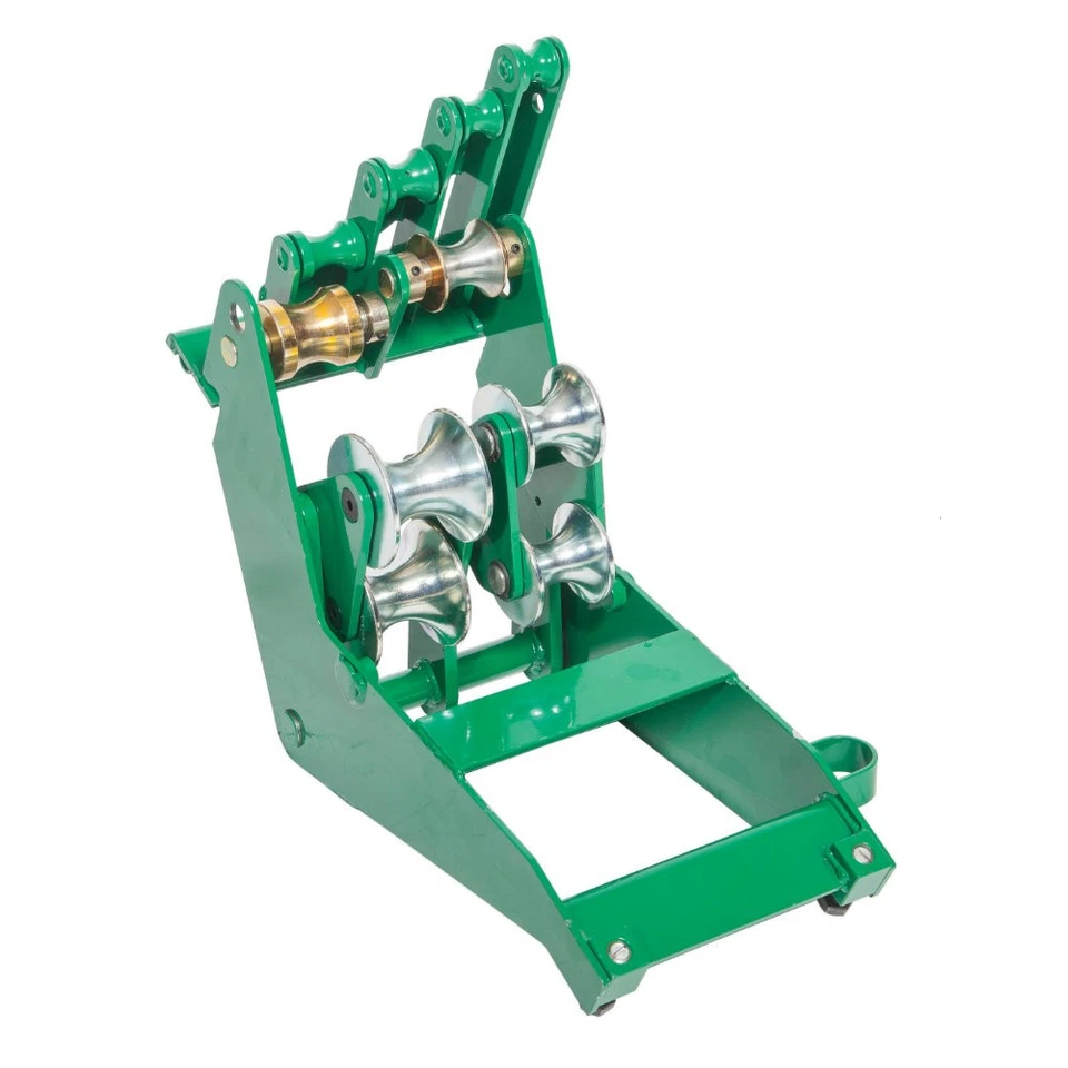 Soporte de rodillos Greenlee 01323 IMC 1/2"-2" para dobladora de conductos clásica 555 Foto 1 de 1