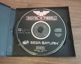 Digital Pinball Sega Saturn in Blockbuster Video case