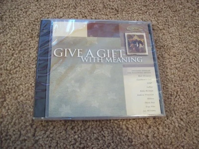 Give A Gift With Meaning CD *RARE* 2001 *SEALED* Third Day Andrew Peterson LaRue Foto 1 de 4