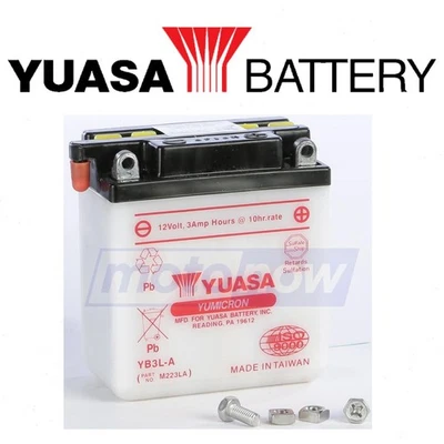 Yuasa Yumicron Battery for 1983-1984 Honda XL200R - Electrical Batteries  vp Foto 1 de 4