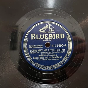 SHEP FIELDS - Long May We Love / Jersey Bounce - 10" Shellac 78RPM Record - E - Picture 1 of 4