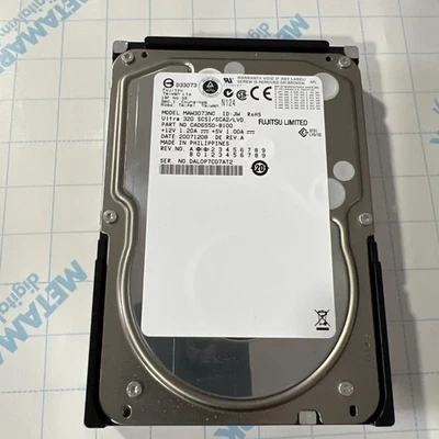 Fujitsu MAW3073NC CA06550-B100 73GB 10000RPM U320 3.5" Hot-Swap HDD SCA2 - Image 1 of 4
