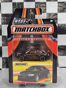 2015 Best Of Matchbox BMW 1M black Real Riders Series 1 Diecast Car New Premium - Picture 1 of 10