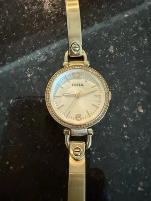 Fossil Georgia Glitz Gold-tone Ladies Wristwatch Watch - image 1 of 4