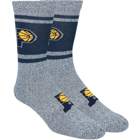 Indiana Pacers NBA Large Mens Socks Fits 6-12 PKWY Varsity Crew Brogdon Cover