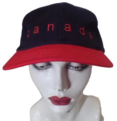 Vintage Canada Souvenir Blue/Red Strapback Trucker Hat Baseball Cap EUC - Image 1 of 4