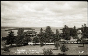 ANFANG 1900er POSTKARTE FILMNEGATIV, "SCHÖNE SZENE, ELCHKOPFSEE, ICH, #668" - Bild 1 von 1