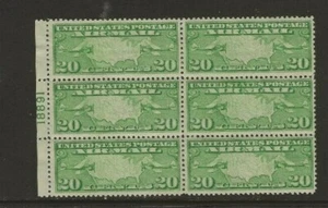 US Scott #C9 Plate Block Fine/Very Fine MNH Cat. Value $95.00 #117 - Picture 1 of 1