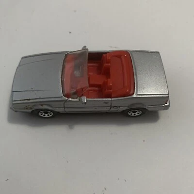 Cadillac Allante 1987 Matchbox convertible 1:64 plateado diecast car Foto 1 de 4